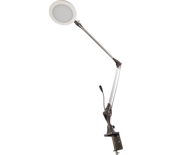 Настольный светильник Camelion KD-822 C01 белый LED 10Вт, 230В, сенсорный, 5 уровней яркости, 550Лм, 3 цветовые температуры 3000-5000К 13529 1