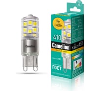 Светодиодная лампа Camelion LED5-G9-NF/830/G9 5Вт 220В 13704