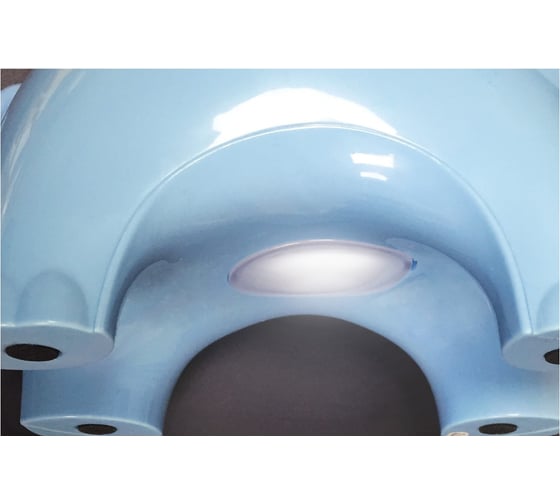 Настольный светильник Camelion KD-851 C13 голубой LED Слон 6Вт, 230В, сенсорный, 3 уровня яркости, 3 цветовые температуры, ночник 13304
