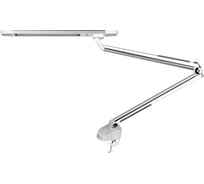 Настольный светильник Camelion KD-843 C01 белый LED 13Вт, 230В, 900Лм, сенсорный, регулировка яркости и цветовой температуры, струбцина 13521