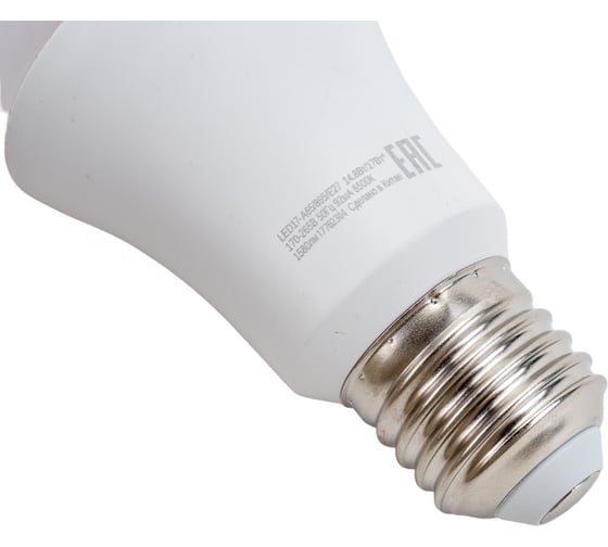 Светодиодная лампа Camelion LED17-A65/865/E27 17Вт 220В 12653