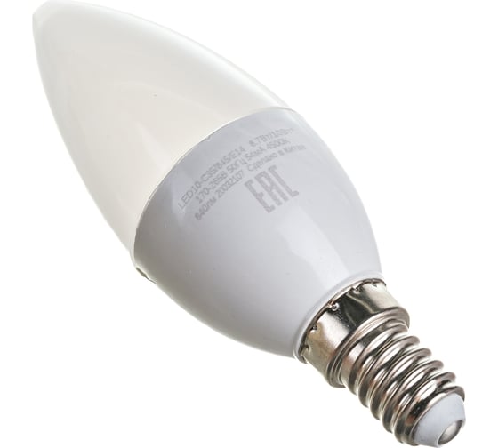 Светодиодная лампа Camelion LED10-C35/845/E14 10Вт 220В 13561