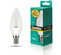 Светодиодная лампа Camelion LED10-C35/830/E14 10Вт 220В 13559