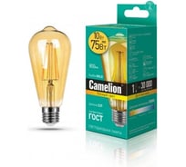 Светодиодная лампа Camelion LED10-ST64-FL-GD/830/E27 10Вт 220В 13464
