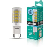 Светодиодная лампа 4Вт 220В Camelion LED4-G9/845/G9 13539
