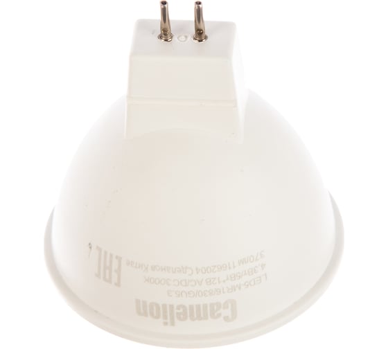 Светодиодная лампа Camelion LED5-MR16/830/GU5.3 5Вт 12В AC/DC 12025