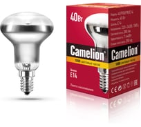 Лампа накаливания Camelion MIC 40/R50/FR/E14 зеркальная матовая 12658