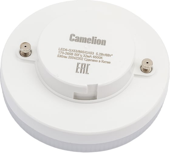 Светодиодная лампа Camelion LED6-GX53/865/GX53 6Вт 13617