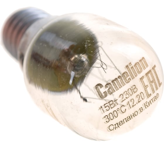 Лампа накаливания для духовок Camelion MIC 15/PT/CL/E14 12979