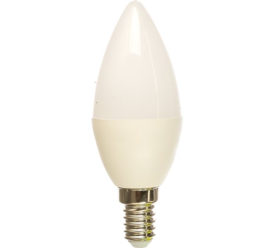 Электрическая светодиодная лампа Ergolux LED-C35-9W-E14-4K Свеча 9Вт E14 4500K 172-265В 13168
