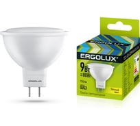 Электрическая светодиодная лампа Ergolux LED-JCDR-9W-GU5.3-3K JCDR 9Вт GU5.3 3000K 172-265В 13624