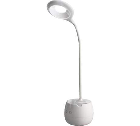 Настольный аккумуляторный светильник Ultraflash UF-707 белый, с пеналом 20LED С01 13558