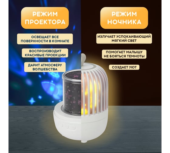 Светодиодный ночник-проектор Neon-Night melony 601-525