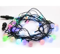 Гирлянда Neon-Night шарики ø18 мм, 5 м, темно-зеленый пвх, 30 диодов, цвет rgb 303-540