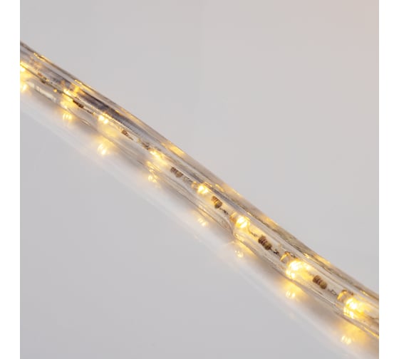 Гирлянда дюралайт Neon-Night LED, 24В, 36 LED/м, теплый белый, бухта 100м 121-156