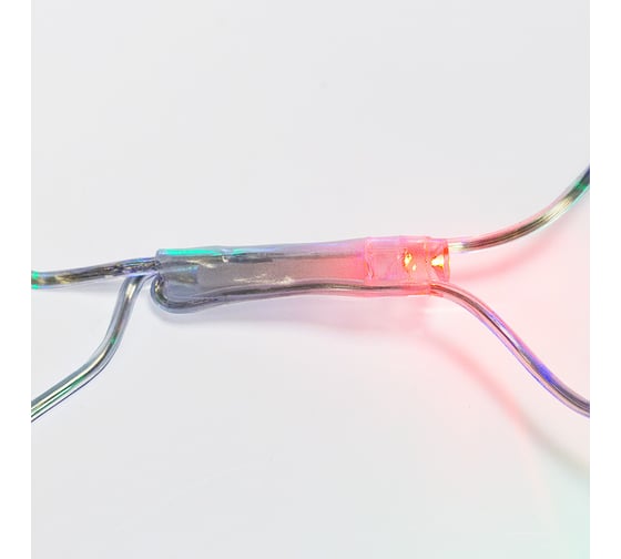 Гирлянда Neon-Night сеть 1,5x1,5 м, прозрачный пвх, 96 led мультиколор 215-109