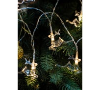 Гирлянда КОСМОС Олени 5x4х0,5см 10LED, KOC_GIR-B114