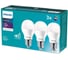 Упаковка из 3-х светодиодных ламп PHILIPS ESS LEDBulb 11-95Вт E27 нейтральный белый свет 530624 1