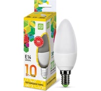 ASD Лампа сд LED-СВЕЧА-std 10Вт 230В Е14 3000К 900Лм 4690612015507