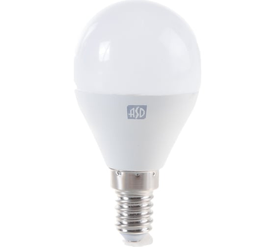 ASD Лампа сд LED-ШАР-std 10Вт 230В Е14 3000К 900Лм 4690612015446