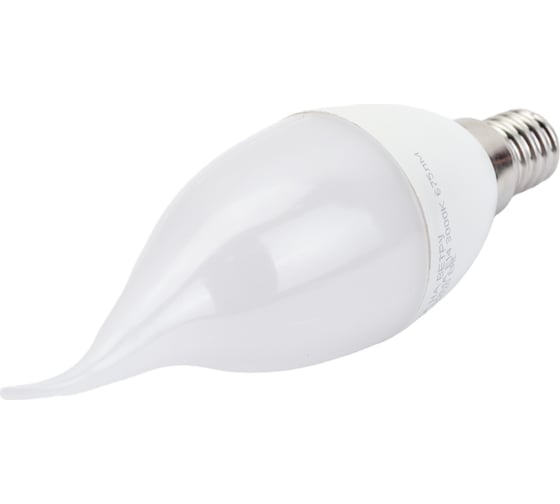 ASD Лампа сд LED-СВЕЧА НА ВЕТРУ-std 7.5Вт 230В Е14 3000К 675Лм 4690612004556