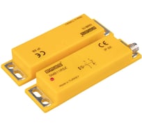 Магнитный датчик Emas 1НЗ+1НО, разъём M8_4, расстояние срабатывания 5мм, индикация LED, правый выход, IP68 SMB11RSZ-B15