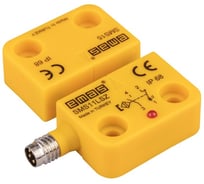 Магнитный датчик Emas 1НЗ+1НО, разъём M8_4, расстояние срабатывания 5мм, индикация LED, левый выход, IP68 SMS11LSZ-S15