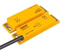 Магнитный датчик Emas 2НЗ, провод 2м, расстояние срабатывания 8мм, левый выход, IP68 SMB20LC2-B18