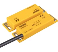 Магнитный датчик Emas 2НЗ+НО, провод 2м, расстояние срабатывания 5мм, левый выход, IP68 SMB30LC2-B15