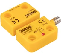 Магнитный датчик Emas 2НЗ, разъём M8_4, расстояние срабатывания 5 мм, индикация LED, правый выход, IP68 SMS21RSZ-S15