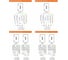 Магнитный RFID датчик безопасности ESPE SSR21-11P PNP ISO13849-1(Cat. 2/Plc), расш.исполнение, уникальная кодировка 08-00021282 4