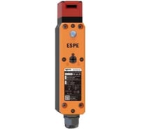 Замок безопасности ESPE SLM11-CMM3 корпус полиамид 66, мех блок / электр разблок 24В, 1НЗ + 1НЗ, головка металл, к/ввод M16, разбл. сзади-нет 08-00043641