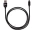 Дата-кабель TDM ELECTRIC ДК 7, USB - micro USB, 1 м, тканевая оплетка, черный, SQ1810-0307 1