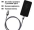 Дата-кабель TDM ELECTRIC ДК 11, USB - USB Type-C, 1 м, тканевая оплетка, серый, SQ1810-0311 3