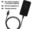 Дата-кабель TDM ELECTRIC ДК 9, USB - Lightning, 1 м, тканевая оплетка, черный, SQ1810-0309 3