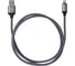 Дата-кабель TDM ELECTRIC ДК 12, USB - Lightning, 1 м, тканевая оплетка, серый, SQ1810-0312 3
