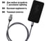 Дата-кабель TDM ELECTRIC ДК 12, USB - Lightning, 1 м, тканевая оплетка, серый, SQ1810-0312 1