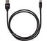 Дата-кабель TDM ELECTRIC ДК 8, USB - USB Type-C, 1 м, тканевая оплетка, черный, SQ1810-0308 1