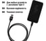 Дата-кабель TDM ELECTRIC ДК 8, USB - USB Type-C, 1 м, тканевая оплетка, черный, SQ1810-0308 3