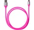 Дата-кабель TDM ELECTRIC ДК 19, USB - micro USB, 1 м, силиконовая оплетка, розовый, SQ1810-0319 1