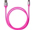 Дата-кабель TDM ELECTRIC ДК 20, USB - USB Type-C, 1 м, силиконовая оплетка, розовый, SQ1810-0320 1