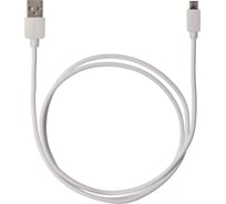 Дата-кабель TDM ELECTRIC ДК 4, USB - micro USB, 1 м, белый, SQ1810-0304