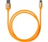 Дата-кабель TDM ELECTRIC ДК 14, USB - USB Type-C, 1 м, силиконовая оплетка, оранжевый, SQ1810-0314 1
