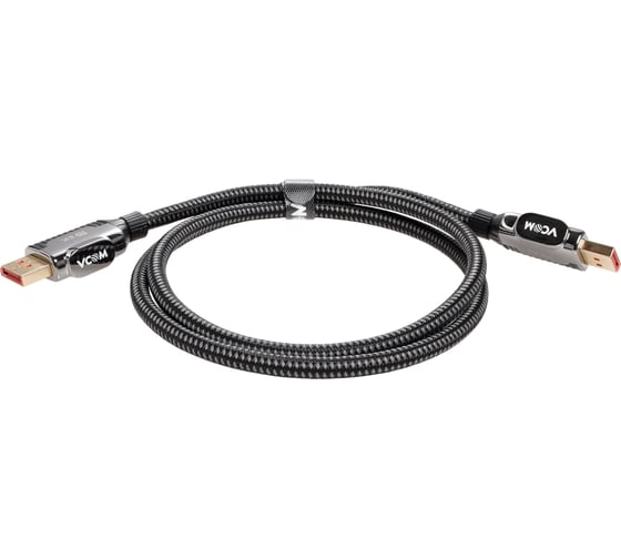 Соединительный кабель VCOM displayport v1.4, 8k 60hz, 1m, медь CG634-1M