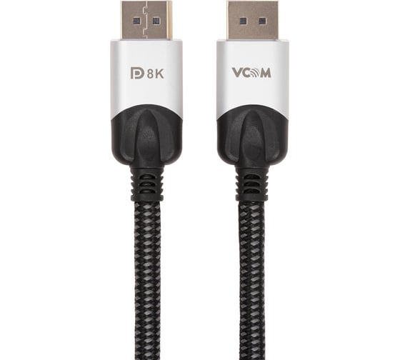 Соединительный кабель VCOM displayport v1.4, 8k 60hz, 2m, медь CG635-2M