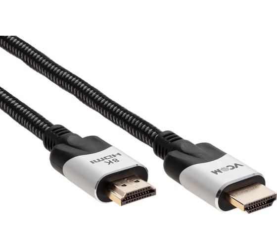Кабель hdmi VCOM 19m/m ver 2.1, 8k 60hz, 2m, медь CG865-2M