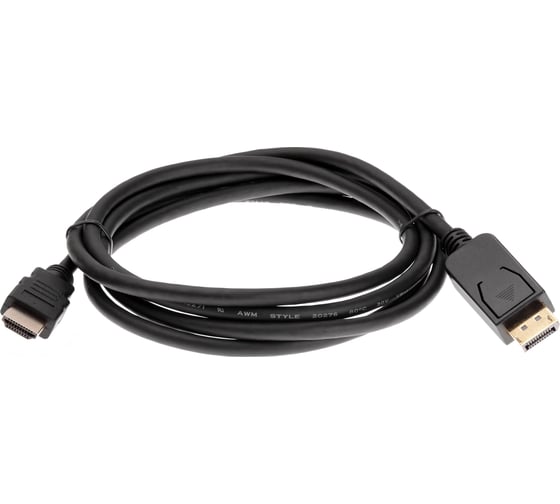 Кабель-переходник displayport m - hdmi m AOpen/Qust 1.8m медь ACG494-1.8M