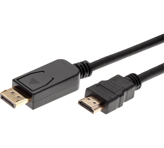 Кабель-переходник displayport m - hdmi m AOpen/Qust 1.8m медь ACG494-1.8M