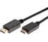Кабель-переходник displayport m - hdmi m AOpen/Qust 4k 60hz 1.8m медь ACG609-1.8M 4