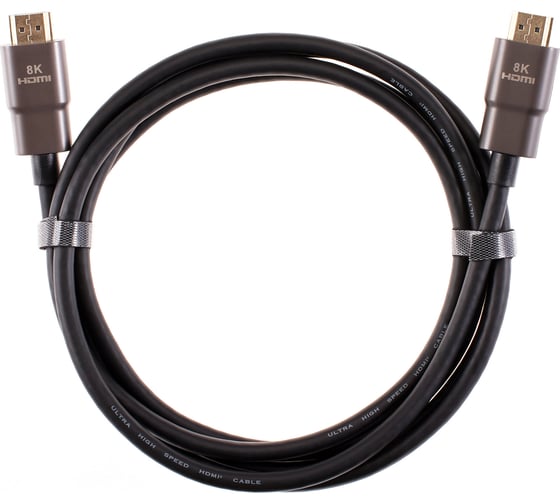 Кабель hdmi 19m/m ver 2.1 AOpen/Qust 8k 60hz 2m медь ACG863-2M